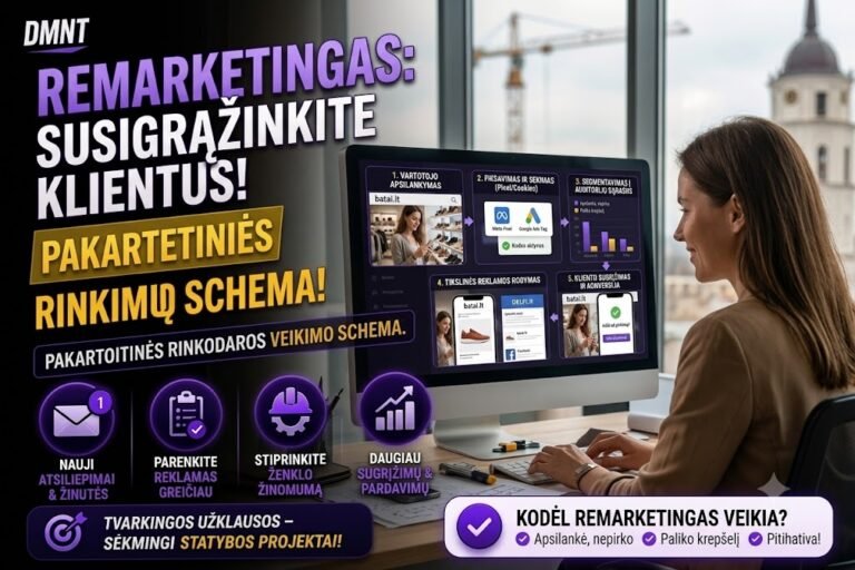 Kas yra remarketingas ir kaip jis padeda susigrąžinti prarastus klientus?
