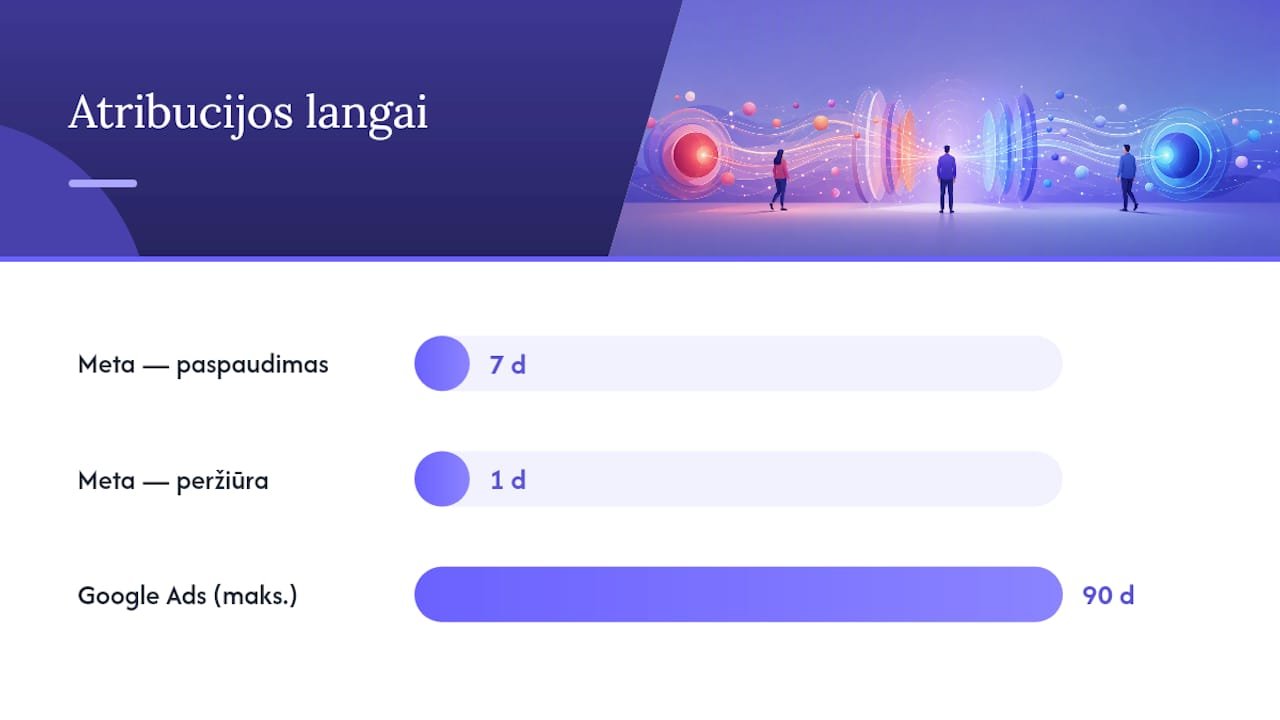 Kaip sekti rezultatus: pikseliai, CAPI ir Google konversijos — overview diagram