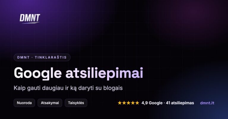 Google atsiliepimai: kaip gauti daugiau ir ką daryti su blogais